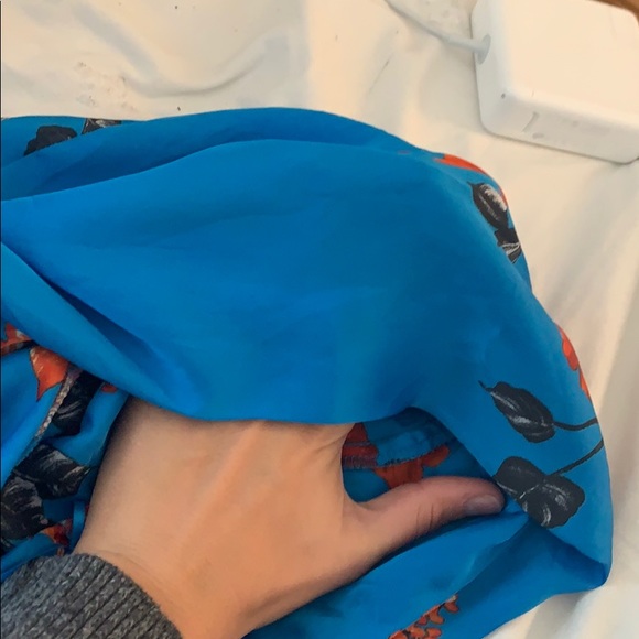 Zara bodysuit blue silky OBO - Picture 4 of 4